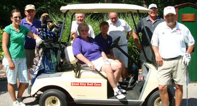 Quad Cities golf outing group one