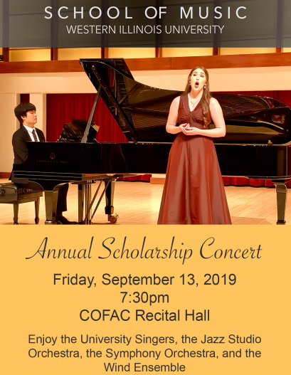 COFAC Annual Scholarship Concert