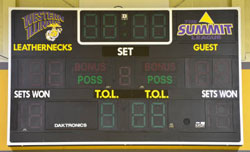 Brophy scoreboard photo
