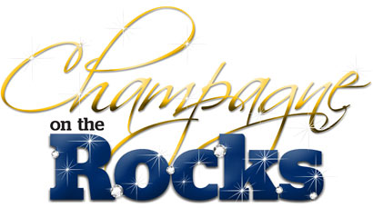 Champagne on the Rocks logo