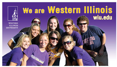 We are WIU billboard