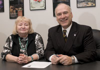 Patricia Hutinger and Paul Kreider photo