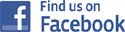Find us on Facebook logo