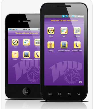 WIU alumni mobile site