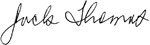 Jack Thomas signature