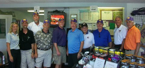 WIU Alumni at Harry Mussatto Golf Shop