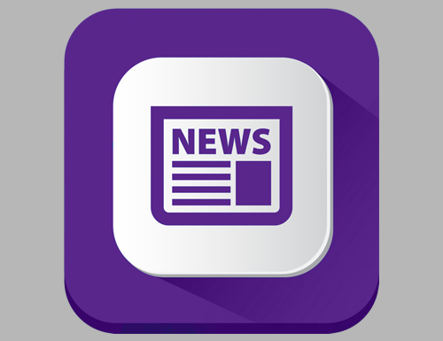 Icon for News on a computer