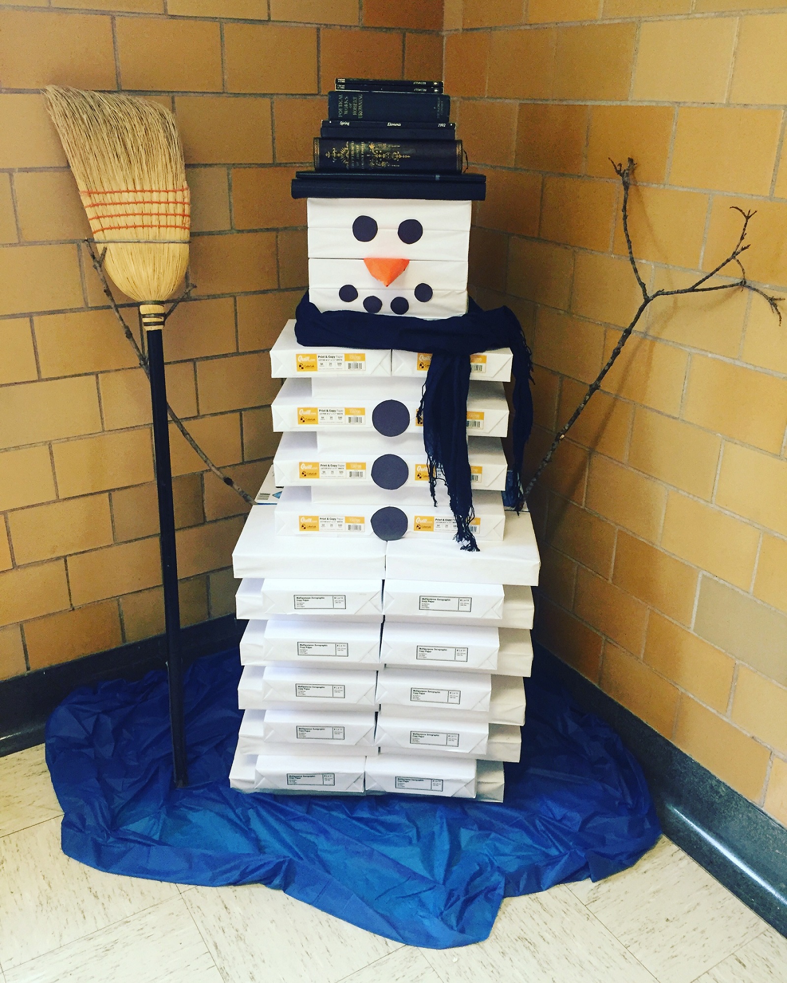 Snowman Book and Paper Reams
