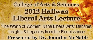 2012 Hallwas Liberal Arts Lecture.