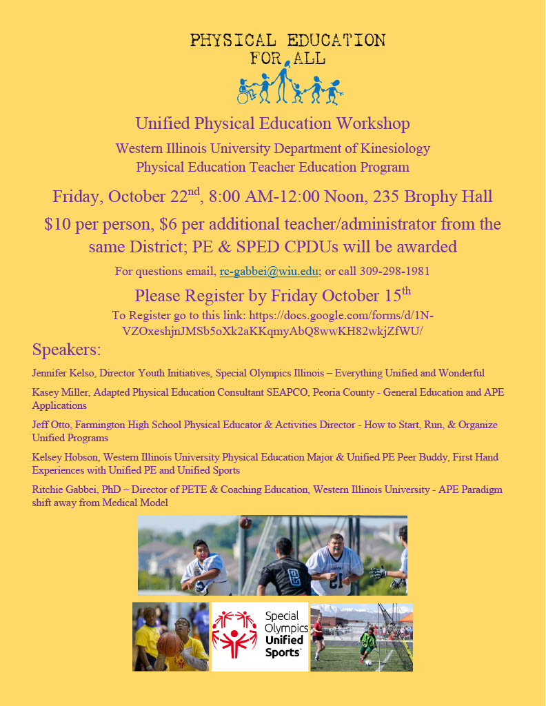 Physical Education for All Workshop
