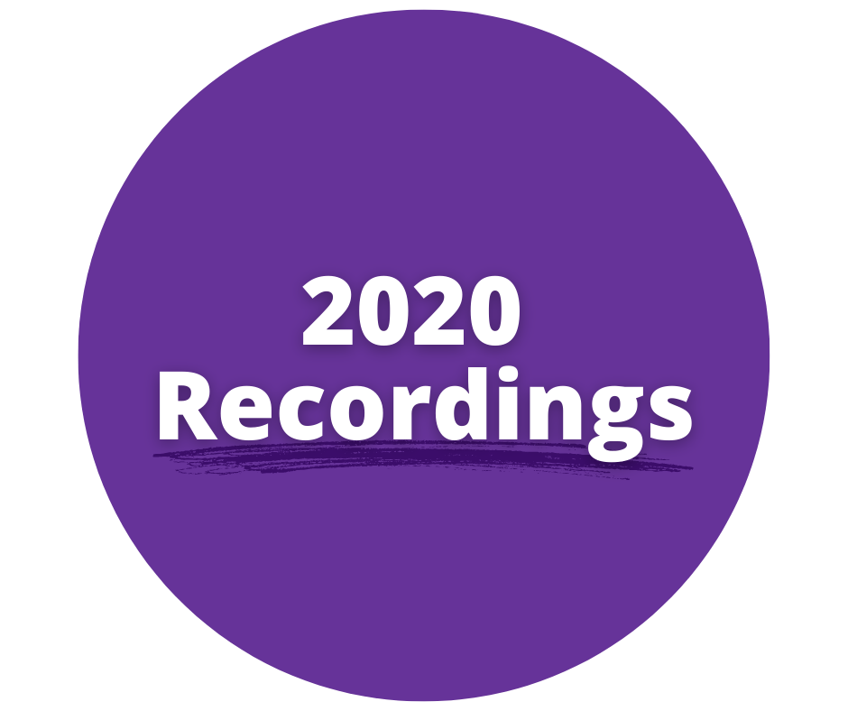 2020 Recordings Button