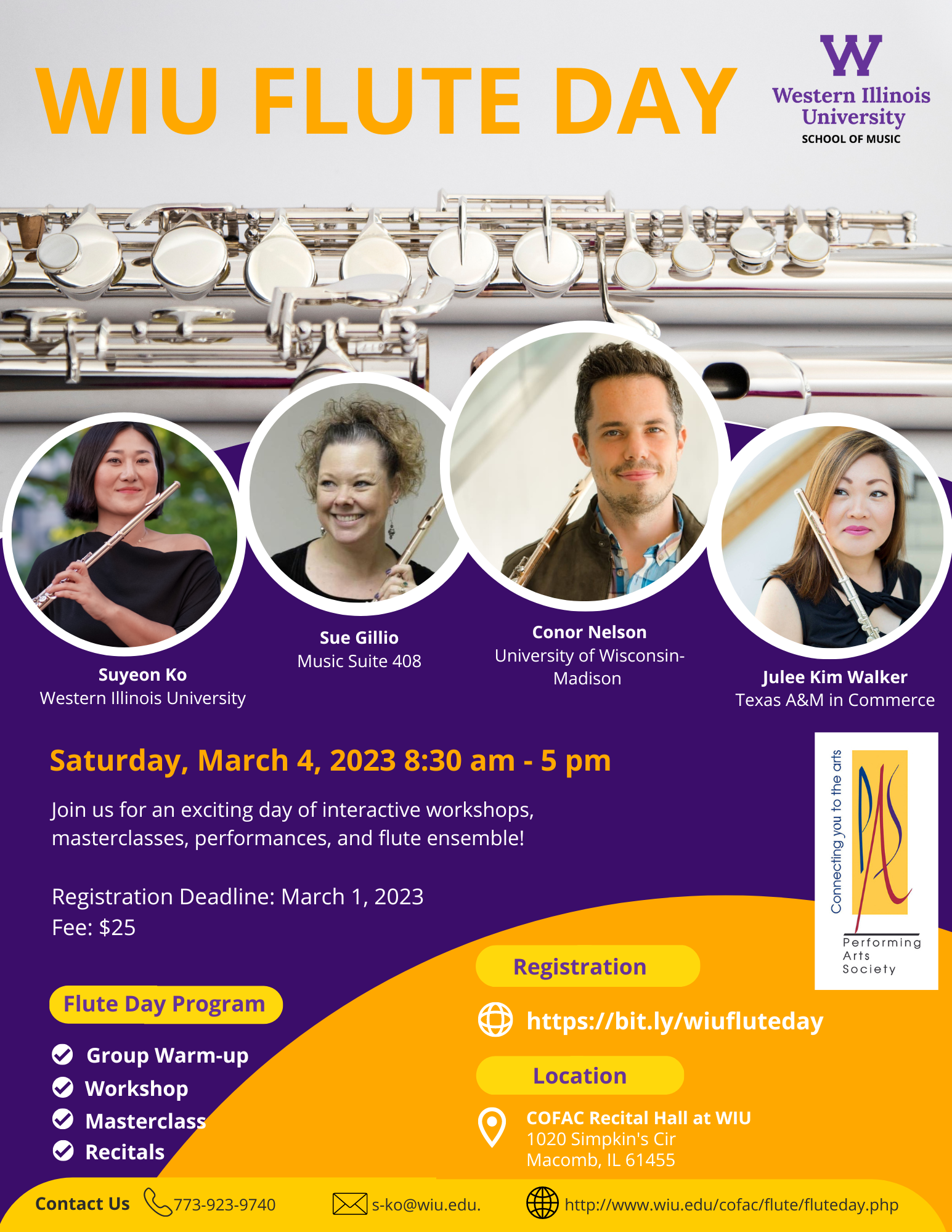 flute day flyer