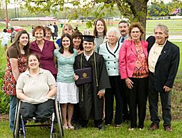 Graduate with Guests