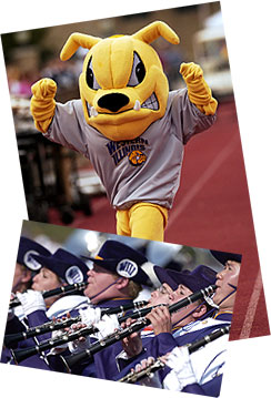 Snapshots: Rocky and marching band