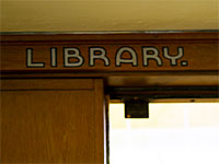 Image of sign in Simpkins Hall.