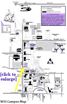 Western Illinois University Libraries Maps Directions Parking