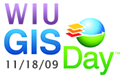 WIU GIS Day 11/18/09 with the GIS Day Logo