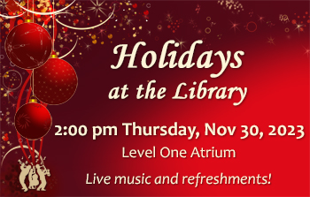 WIU Libraries -- Holidays at The Library