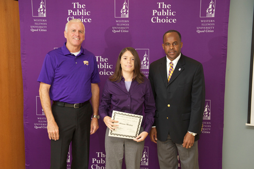 Robert and Blenda Ontiveros scholarship, Adrienne Martinez - October 6, 2011