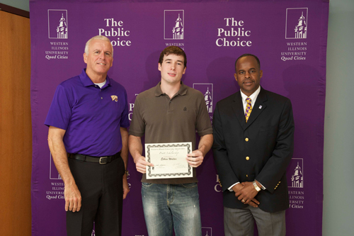 Dr. and Carol Pratt Engineering scholarship, Ethan Walter - October 6, 2011