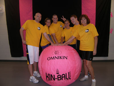 Big Pink Volleyball Team