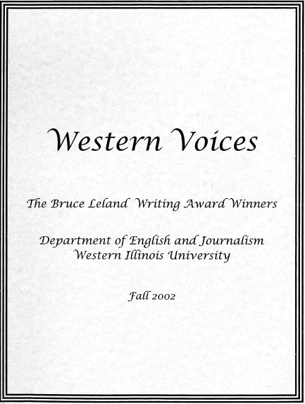 Western Voices Cover 2002