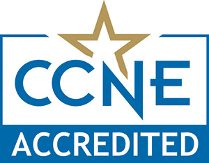 CCNE accreditations seal