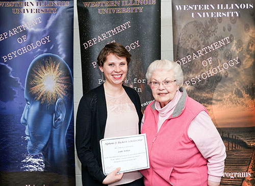 Scholarship Donor and Recipient