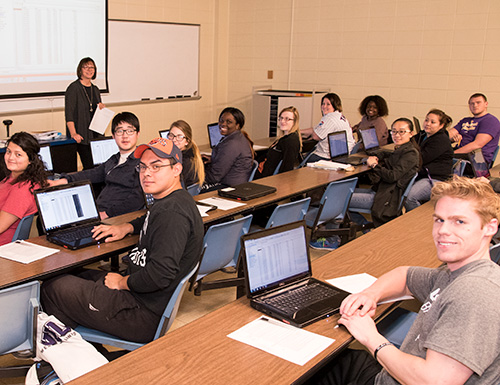 students in a class