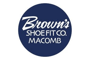 Brown's Shoe Fit Macomb Logo