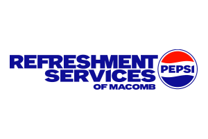 Refreshment Services Pepsi of Macomb Logo