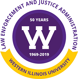 WIU LEJA 50 Year Anniversary Logo