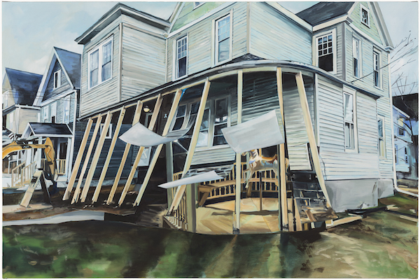 Walking Distance, oil on canvas, 48 x 72 in.