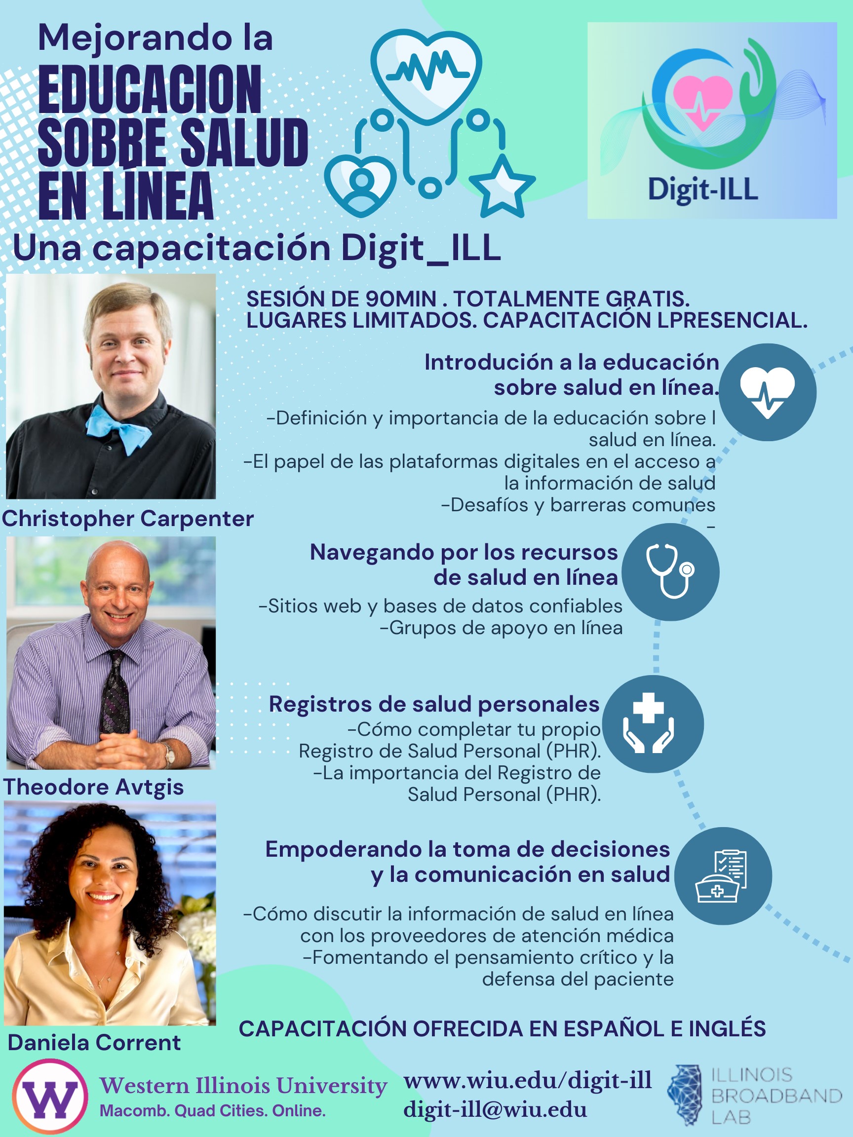 Spanish language version of Digit-Ill flyer