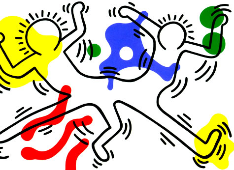 Keith Haring, Untitled, 1986 - © Keith Haring Foundation
