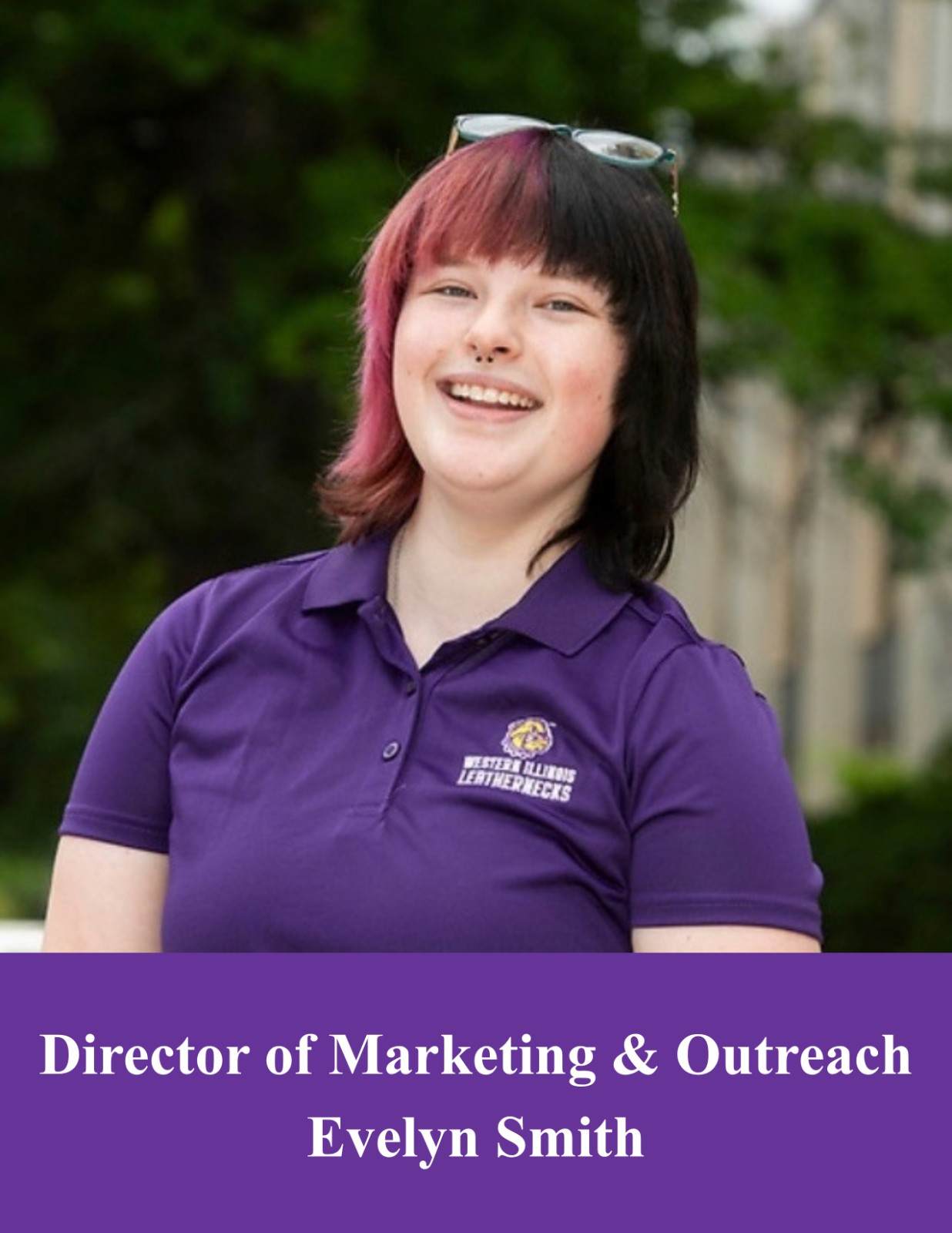 Director of Marketig & Outreach - Evelyn Smith