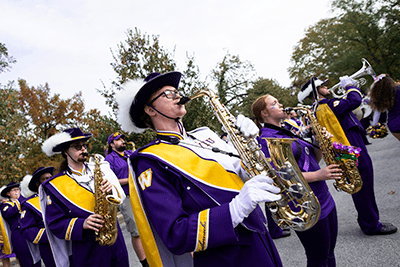 Marching Band in Parade