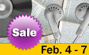 Book and media sale February 4th till the 11th..