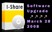 March 28, 2008: I-Share will be offline for a software upgrade.