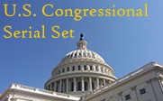 Photo of the U.S. Capital with the text U.S. Congressional Serial Set