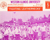 1970 photo of the WIU Leathernecks football team