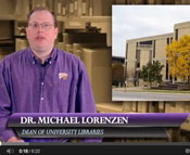 Screenshot from new video showing Dr. Michael Lorenzen.