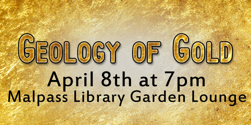 Banner image gold color with text about the event