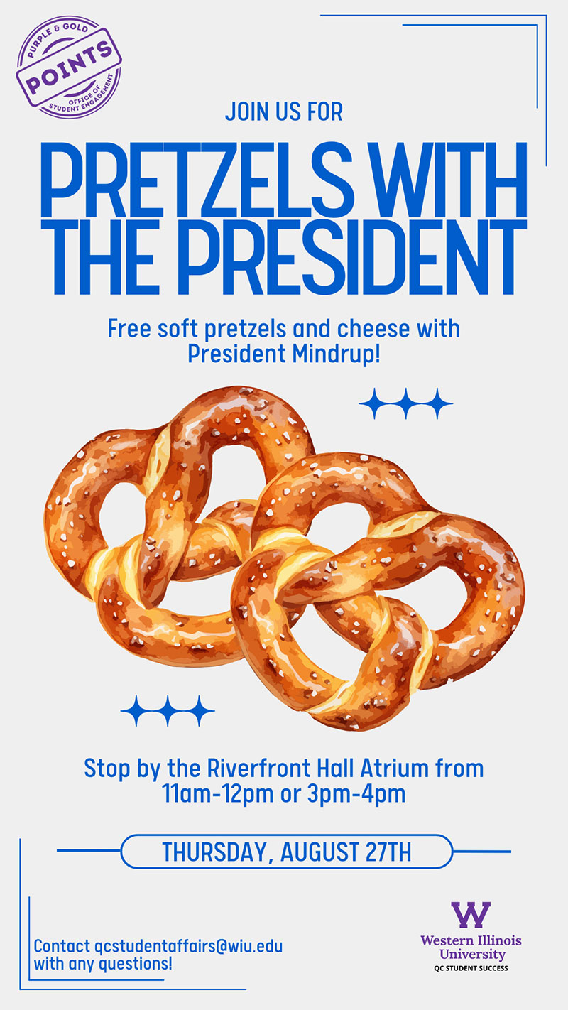 Pretzels with the President