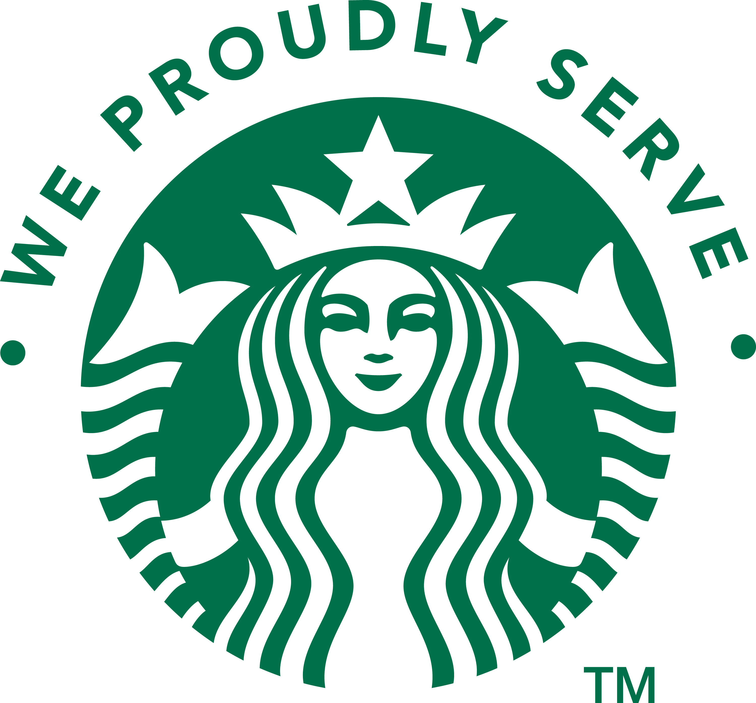 We Proudly Serve Logo