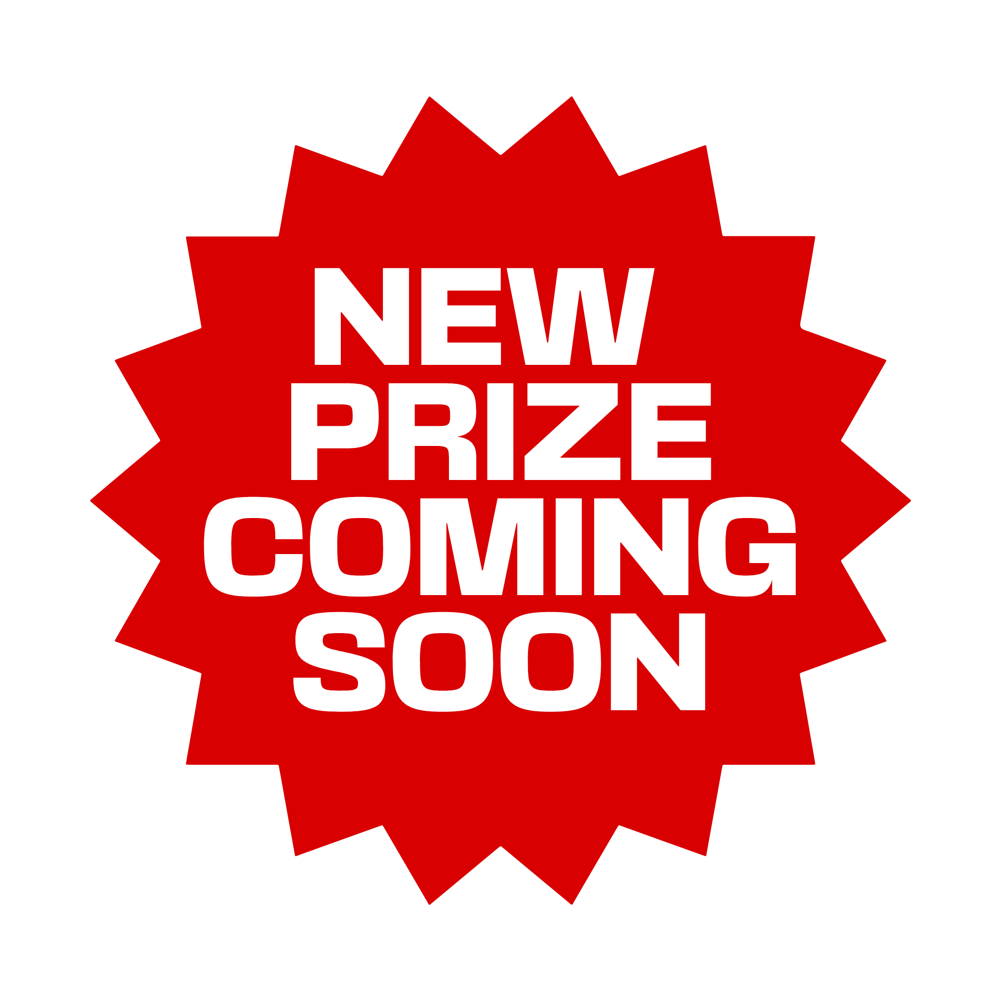 New Prize Coming Soon