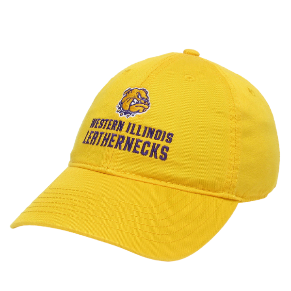 WIU Wordmark Cap Yellow