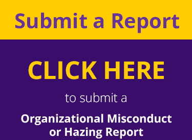 Report Organizational Misconduct or Hazing