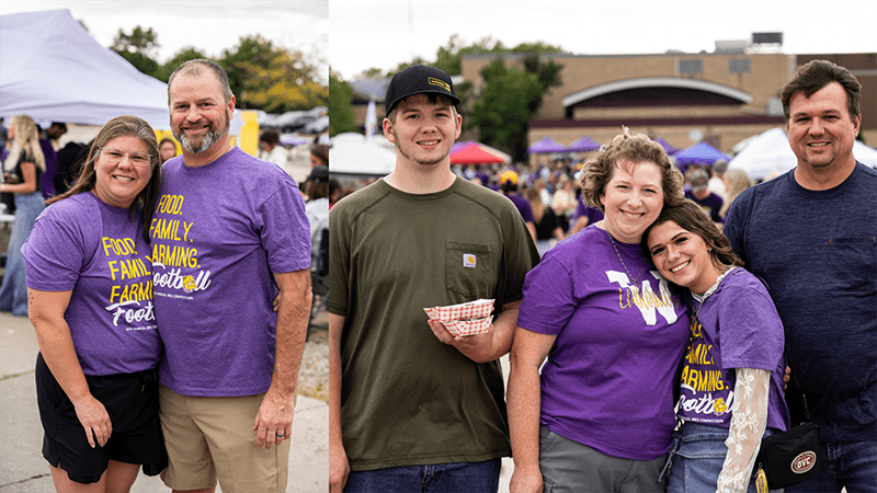collage of lots of people at the event