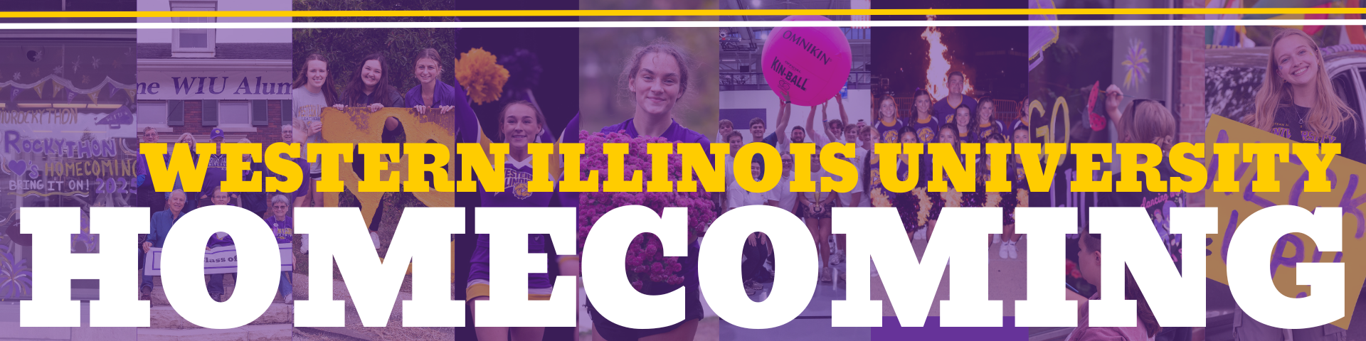 Western Illinois University Homecoming Banner